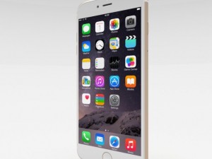 iphone 6 plus gold Model 3D