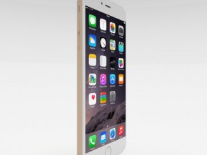 iphone 6 plus gold Model 3D