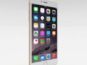 iphone 6 plus gold Model 3D