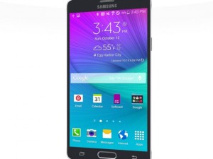 samsung galaxy note 4 charcoal black Modelo 3D