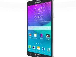 samsung galaxy note 4 charcoal black 3D Model