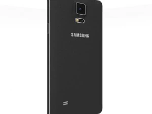 samsung galaxy note 4 charcoal black 3D Model