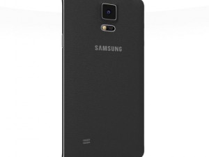 samsung galaxy note 4 charcoal black Modelo 3D