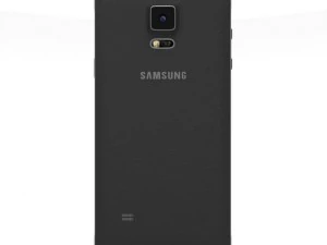 samsung galaxy note 4 charcoal black 3D Model