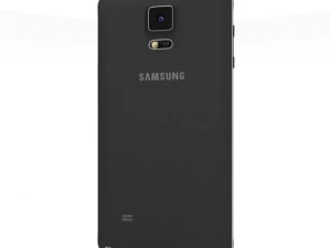 samsung galaxy note 4 charcoal black 3D Model