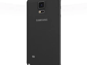 samsung galaxy note 4 charcoal black 3D Model