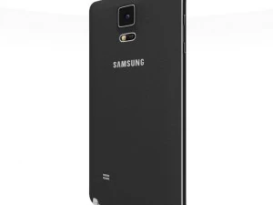 samsung galaxy note 4 charcoal black 3D Model