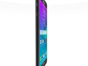samsung galaxy note 4 charcoal black 3D Model