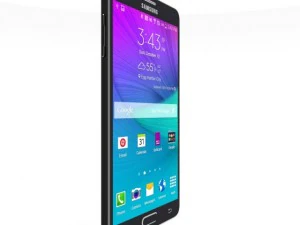 samsung galaxy note 4 charcoal black 3D Model