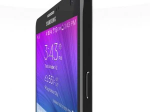 samsung galaxy note 4 charcoal black 3D Model