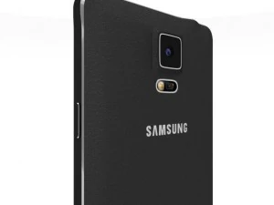 samsung galaxy note 4 charcoal black 3D Model
