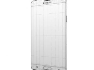 samsung galaxy note 4 charcoal black 3D Model