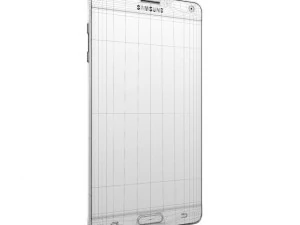 samsung galaxy note 4 charcoal black 3D Model