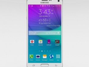 samsung galaxy note 4 frosted white Modelo 3D