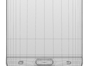 samsung galaxy note 4 frosted white Modelo 3D