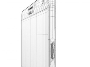 samsung galaxy note 4 frosted white Modelo 3D