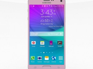 samsung galaxy note 4 blossom pink 3D-Modell