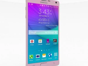 samsung galaxy note 4 pack 3D Model