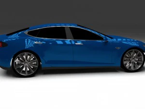 tesla model s p85 3D Model