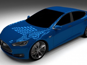 tesla model s p85 Model 3D