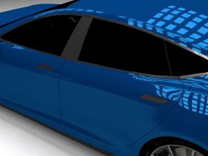 tesla model s p85 3D Model