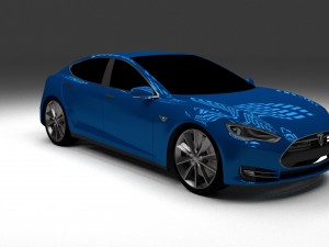 tesla model s p85 Model 3D