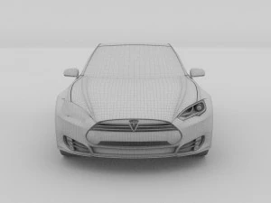 tesla model s p85 3D Model