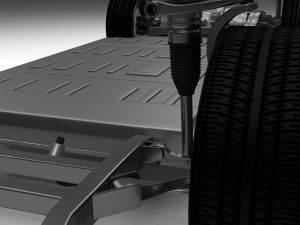 tesla model s chassis 3D Модель