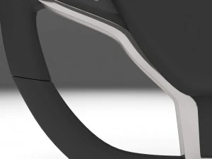 tesla model s steering wheel 3D Model