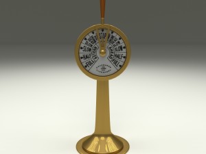 ship engine telegraph 3D Модель