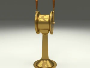 ship engine telegraph 3D Model