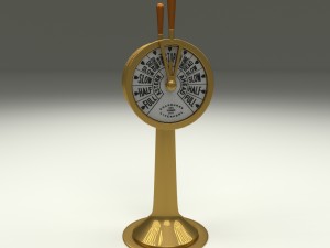 ship engine telegraph 3D Model