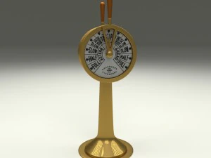 ship engine telegraph 3D Model
