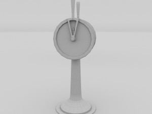 ship engine telegraph dark 3D Model