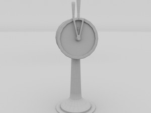 ship engine telegraph dark 3D Model