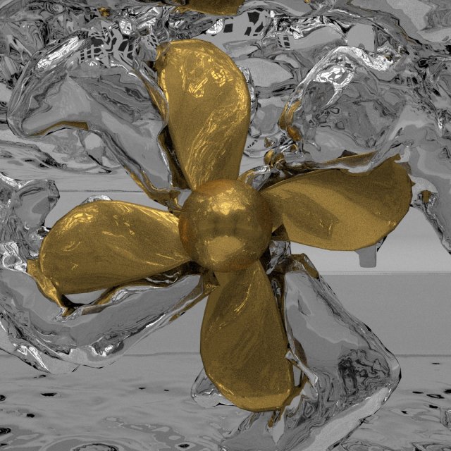 ship propeller Modèle 3D .c4d .max .obj .3ds .fbx .stl .blend 