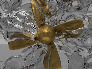ship propeller Modèle 3D