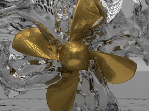 ship propeller Modèle 3D