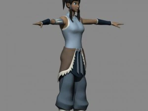 avatar korra 3D Model