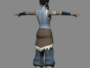 avatar korra 3D Model