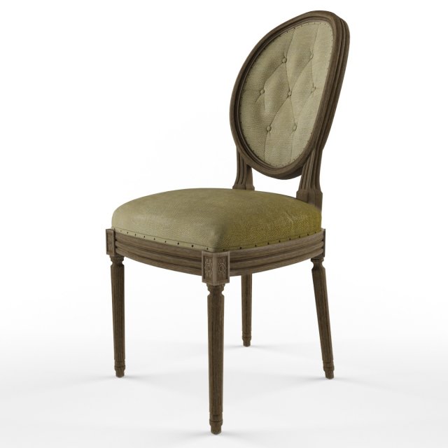 Vintage Louis Chair 3D Model in Chair 3DExport