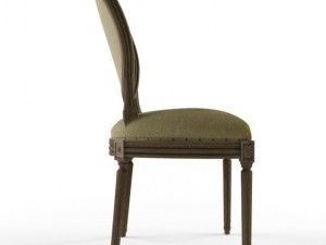 vintage louis chair Modelo 3D
