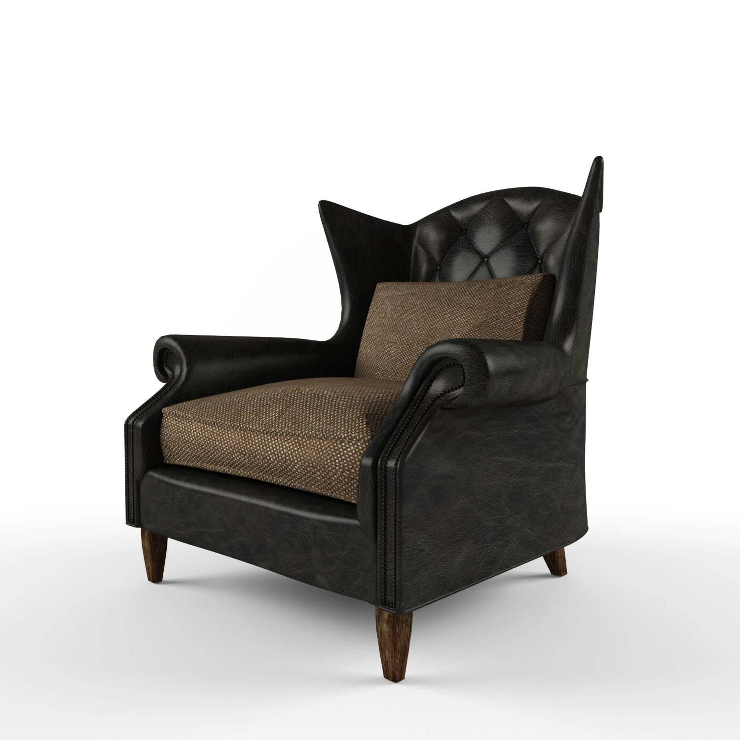 lauran armchair 3D Model .c4d .max .obj .3ds .fbx .stl .blend 
