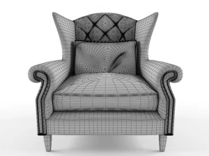 lauran armchair 3D Model