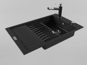 fregadero blancoelon xl 6 s blanco Modelo 3D