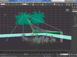 tensile structure 2  estucura tensada 2 3D Model