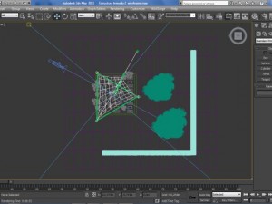 tensile structure 2  estucura tensada 2 3D Model