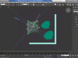 tensile structure 2  estucura tensada 2 3D Model