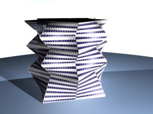 draft art school  revit and 3d max Modello 3D