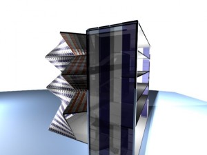 draft art school  revit and 3d max Modello 3D